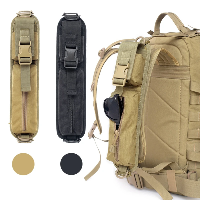 

Tactical Shoulder Strap Sundries Bag, Backpack Accessory Pack, Molle Key, Flashlight Pouch, Outdoor Camping EDC Kits, Tools Bag