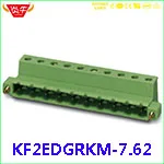 KF2EDGKDM 7,62 2P~ 12P разъем PCB плагин клеммный блок 2EDGKDM 7,62 мм 2PIN~ 12PIN GFKC 2,5 STF 1939743 PHOENIX контакт