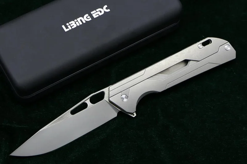 Складной нож LiBing для учителя лезвие M390 из титанового сплава ручка кемпинга