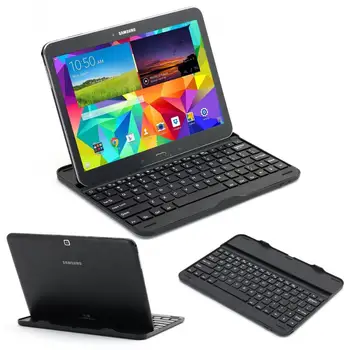 

Slim Docking keyboard for samsung Tab4 10.1 Bluetooth keyboard T530 plastic ABS imitation aluminum bluetooth keyboard