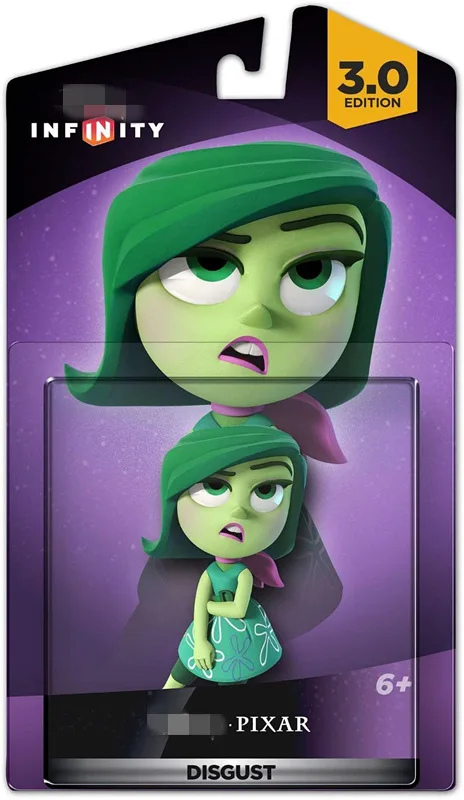 Официальный Infinity 3 0 Edition Inside out-Disgust фигурка база Коллекционная модель игрушки с