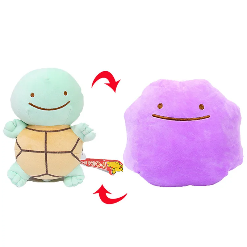 25 см аниме Ditto Подушка Peluche Snorlax Inside-Out Подушка Charmander Squirtle Bulbasaur чучела Pokemones плюшевые куклы игрушки
