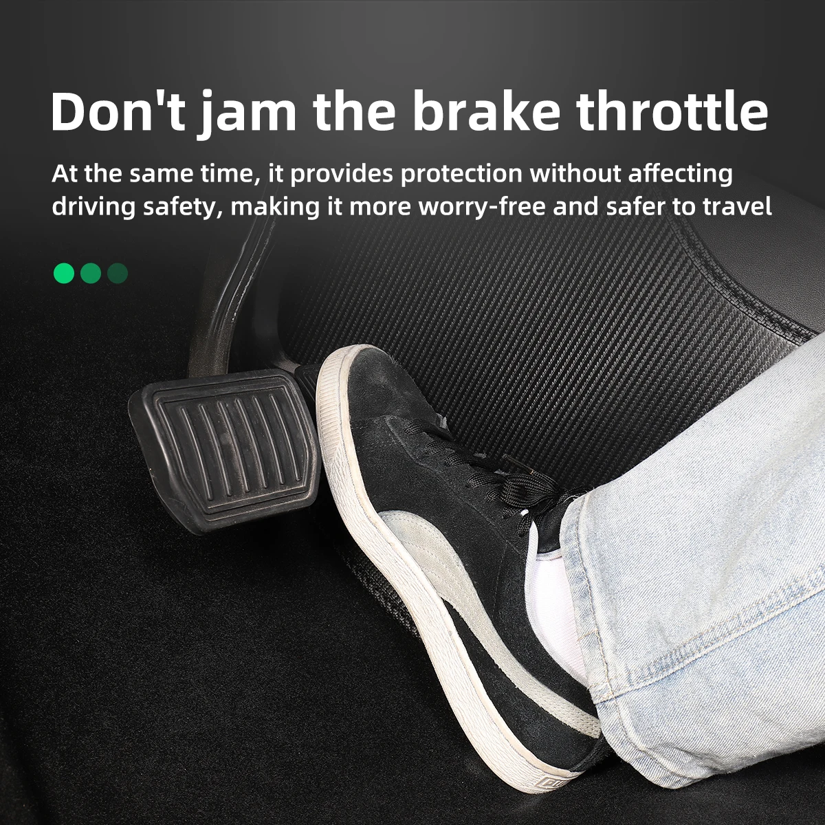 For Tesla Model 3 Model Y Car Central Control Side Defense Kick Pad Protective Foot Pad Interior Accessories