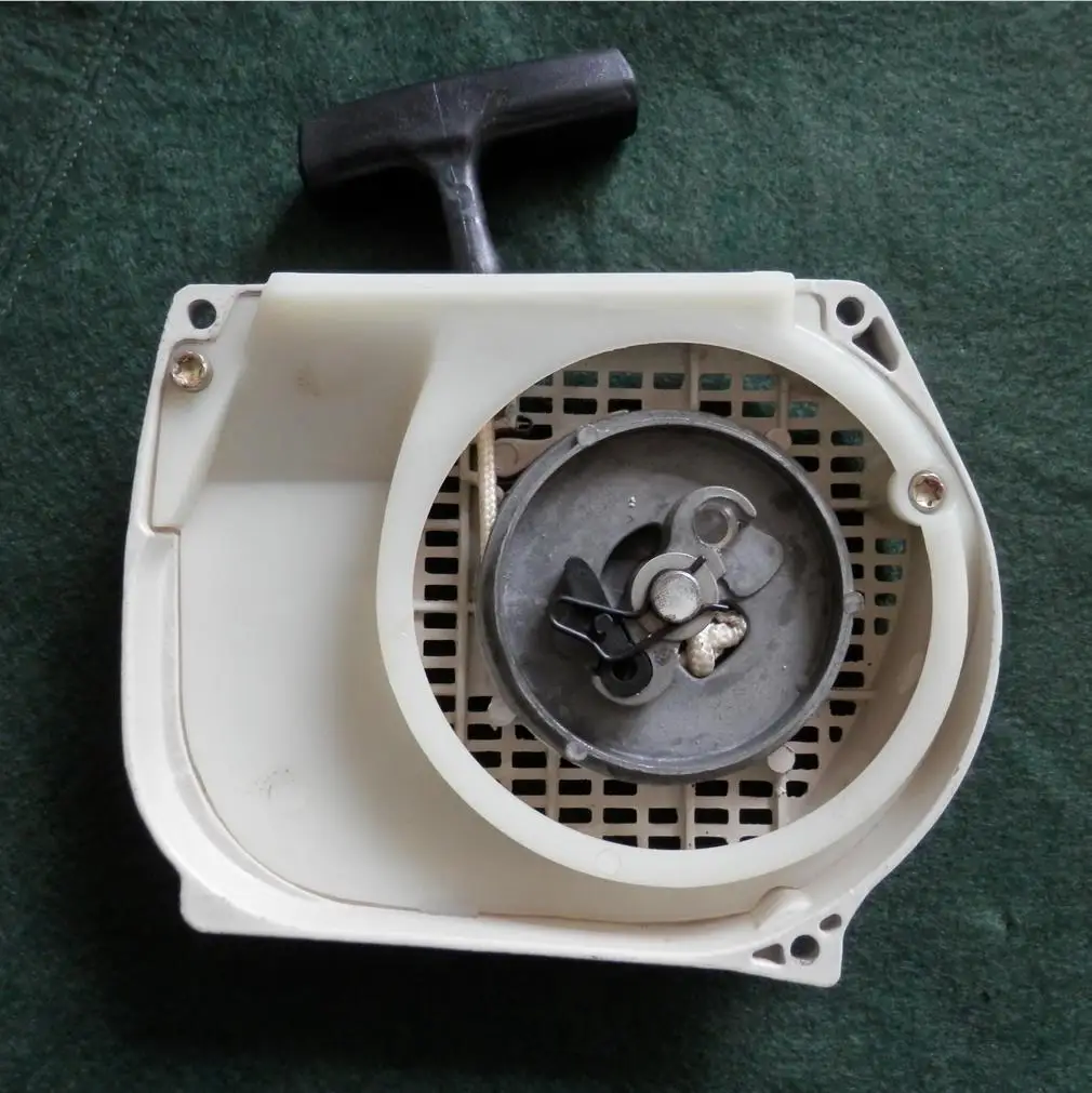 Стартер RECOIL для ST. 038 S 038 W MS380 MS381 бензопилы ручка из бечёвки кожух корпус собачкой сборки начала тянуть