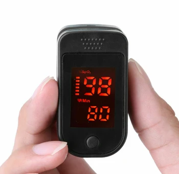 

In Stock! Digital Finger Pulse Oxygen Saturation Monitor Blood Oximeter Finger Oximeter Heart Rate Detector Health Monitors