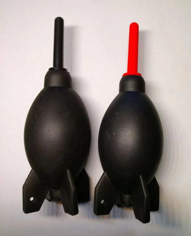 Rocket Air Blaster Air Blower, Large size, strong power for camera lens cleaning black and red