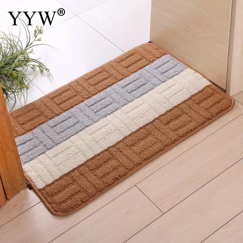 light brown 1 шт Высокое качество Ванна Ковры Коврики Нескользящие коврики наружные коврики Tapetes коврик для ванной комнаты для Гостиная для ванной, кухни, спальни ковер - Цвет: light brown