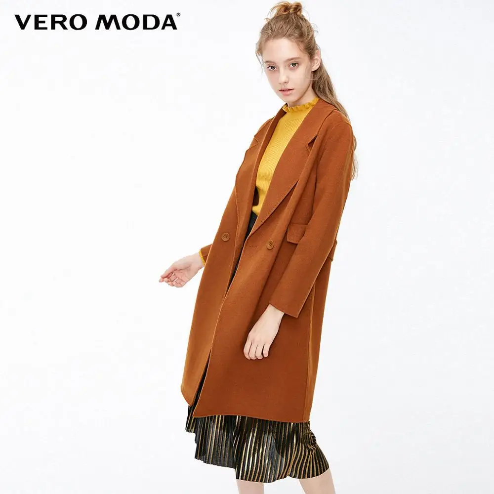 Burnt caramel Vero Moda Женское пальто из 60% шерсти | 318327538 - Цвет: Burnt caramel