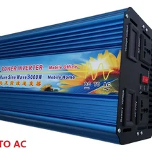 Инверсор Onda Senoidal Pura 3000w DC12V/24 V к AC110V/220 V 60HZ