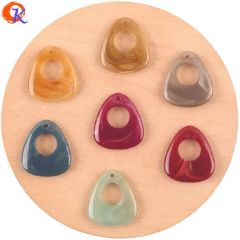 

Cordial Design 32*36MM 100Pcs Jewelry Accessories/Hand Made/DIY Earrings Making/Acrylic Beads/Drop Shape/Earring Findings/Charms