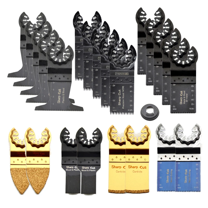 30% Off 24pcs Starlock oscillating tool saw blades for multi renovator power tools as Fein multimas