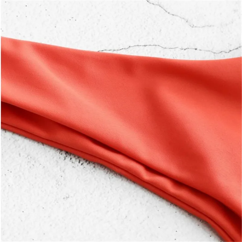 New Solid Sexy Bikini Set Women Swimming Suit Fashion Swimsuit Two-Piece Swimwear Bathing Suit Female Biquini Sets2020