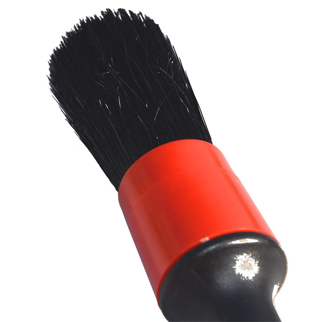 5 шт натуральный кабана волос Деталь кисть для уборки машины детальный набор автомобильных детализаций для чистки автомобиля грязь щетка для очистки пыли# PY10