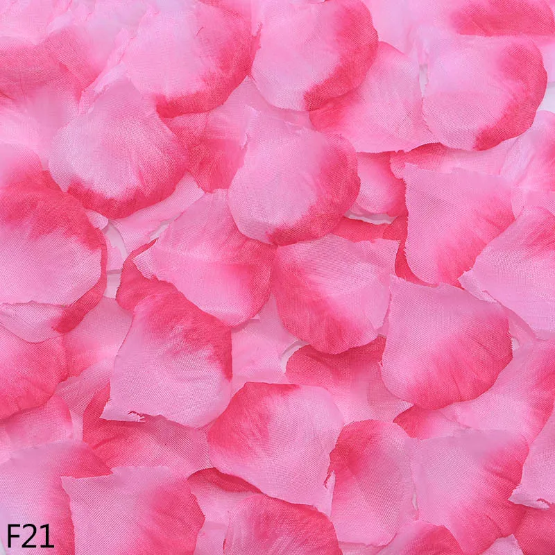 F21-500pcs 500 шт искусственный цветок, шелковые лепестки роз для свадьбы, помолвки, Дня Святого Валентина, свадьбы, дня рождения, украшения, искусственный цветок - Цвет: F21-500pcs