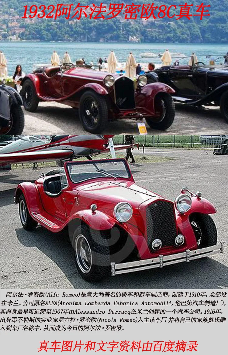Burago 1/18 масштаб моделирование сплава мастер модель автомобиля игрушка для Alfa Romeo 8C литье под давлением классическая модель автомобиля украшение для человека подарок для детей