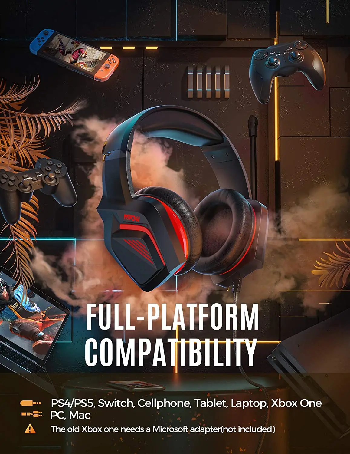 Mpow Eg11 Gaming Headset 3.5mm Wired 