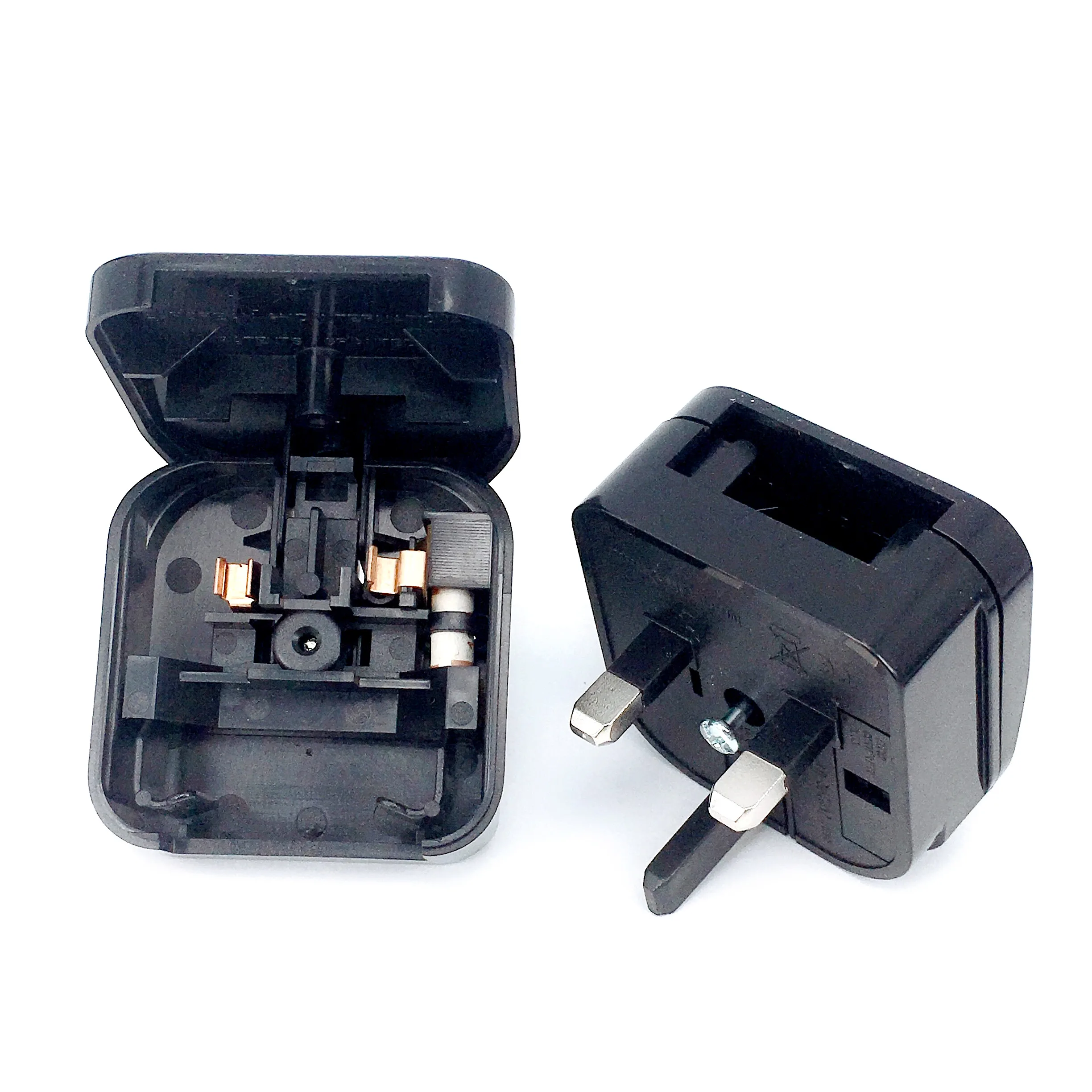 European Euro EU 2 Pin to UK 3Pin Plug Adapter Power Socket Travel Converter plug adapter power socket ac adapter power plug connector