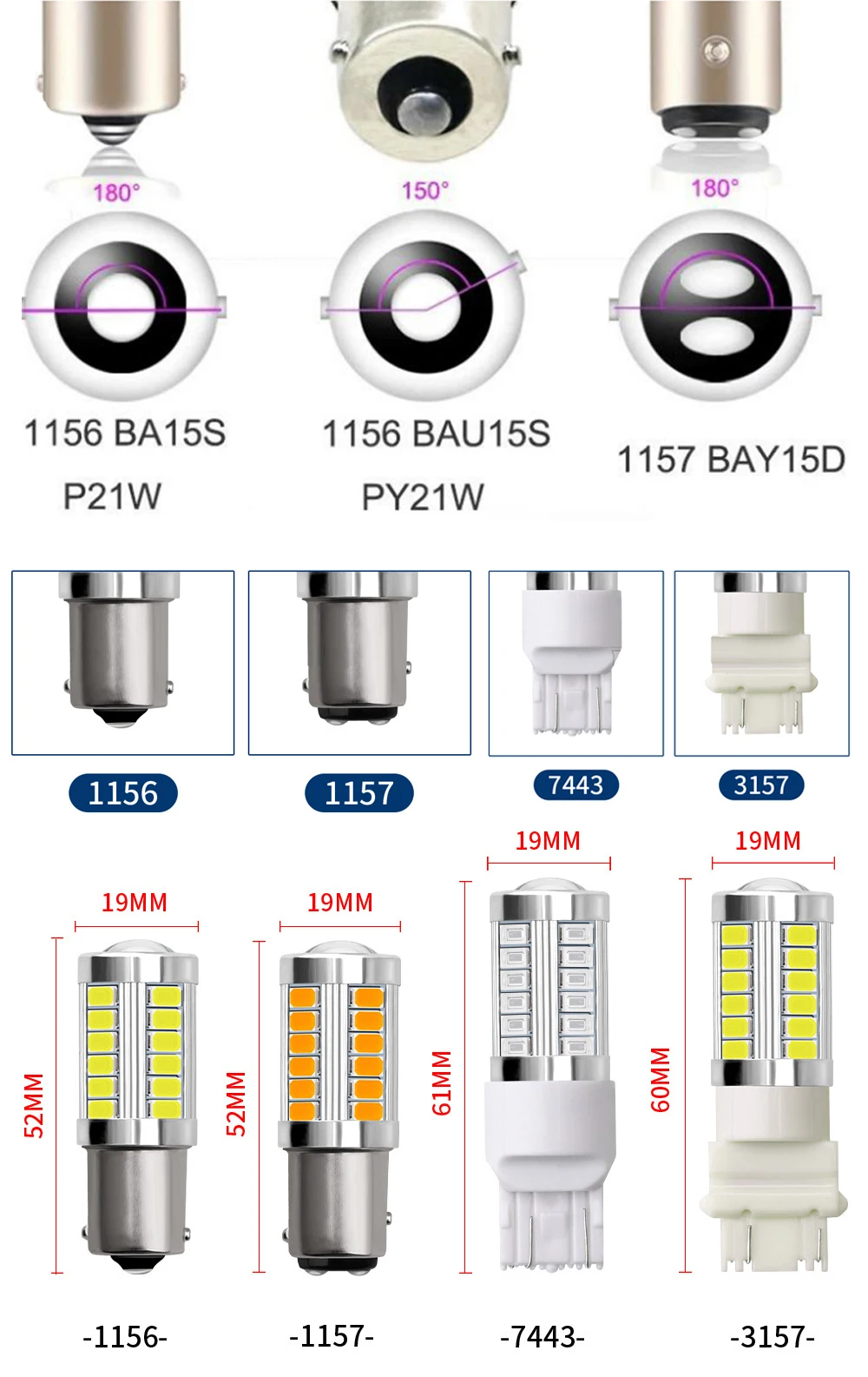 BraveWay 3157 T25 1156 1157 P21/5 Вт BAY15D 5630 5730 светодиодный Автомобильные стоп-сигналы противотуманные лампы 21/5W Автомобильные фары дневного света стоп-лампа 12V