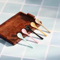 Dollhouse Miniature 1:12 Mini Spoon Tray Dish for Blyth BJD Doll House Kitchenware Accessories 2