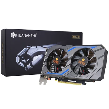 

HUANANZHI GTX1650 4G Image Card 128Bit GDDR5 8000MHz 1485MHz HDMI+DVI+DP 12Nm 896Units 75W Gtx1650 Video Card for Gaming