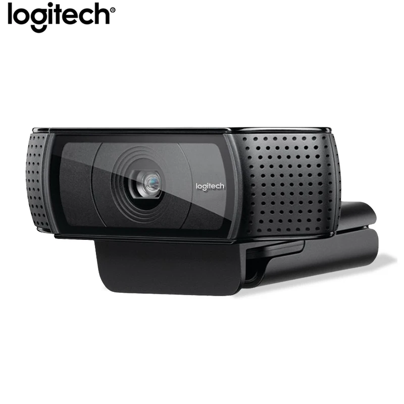 Веб-камера logitech C920e HD Pro широкоформатная видео-чат запись usb Smart 1080p Веб-камера для компьютера C920 обновленная версия CMOS