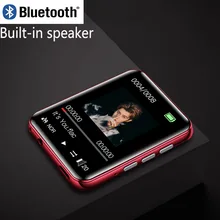 Ruidu M4 Мини Bluetooth MP3-плеер со встроенным динамиком полный сенсорный экран электронная книга FM радио Запись Металл Walkman