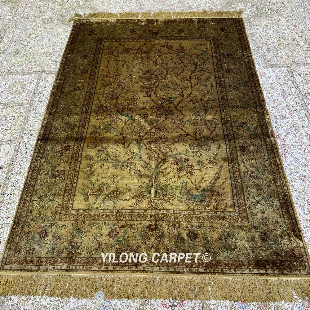 Yilong 4'x6' традиционный ручной завязанный Vantage ковер антикварные персидские ковры типа(LH1007B