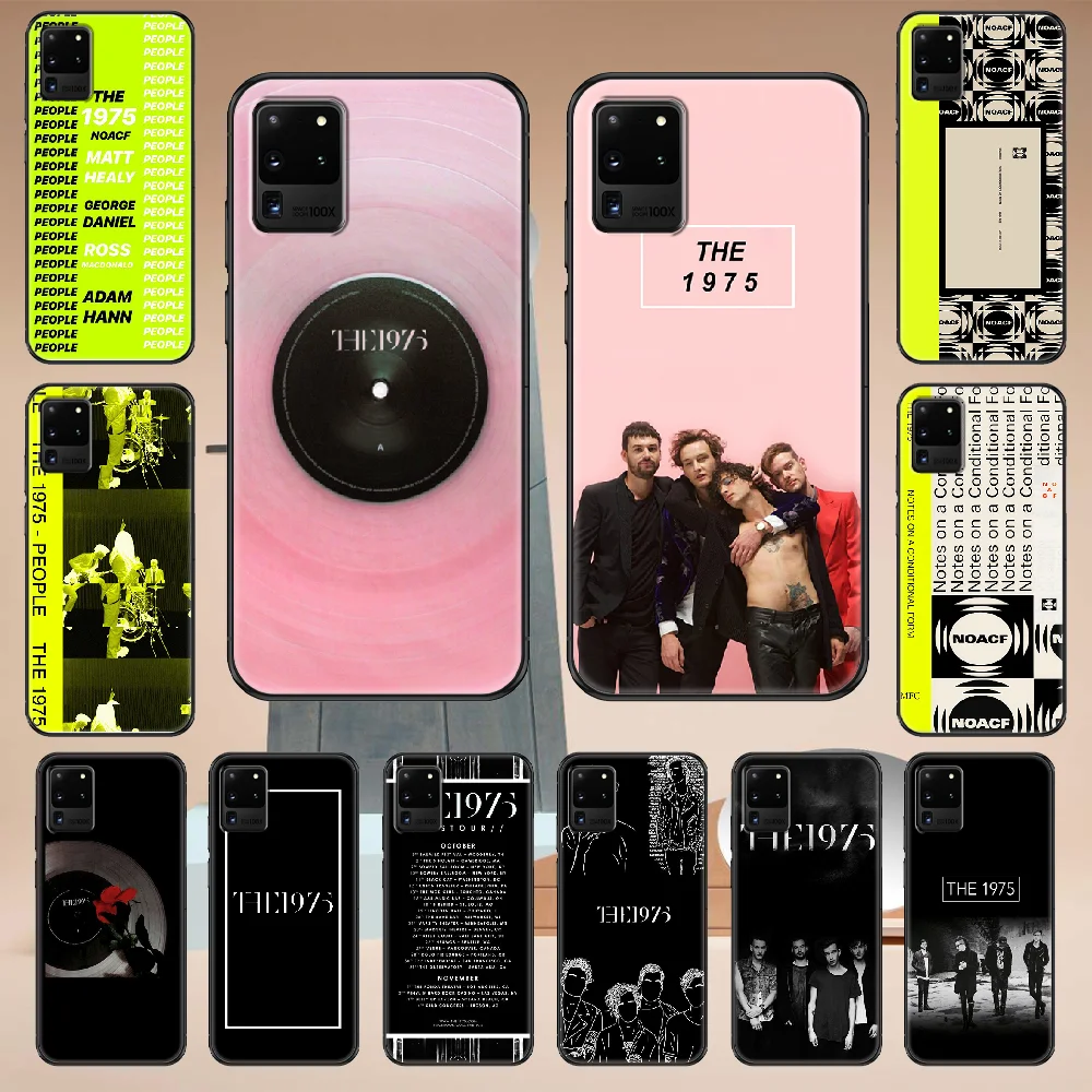 Чехол для телефона 1975 Band Rock Samsung Galaxy Note 4 8 9 10 20 S8 S9 S10 S10E S20 Plus UITRA Ультрачерный