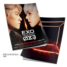 EXO Obsession Baekhyun персональная мини-фото книга HD фотография EXO-L подарок Kpop плакат картина