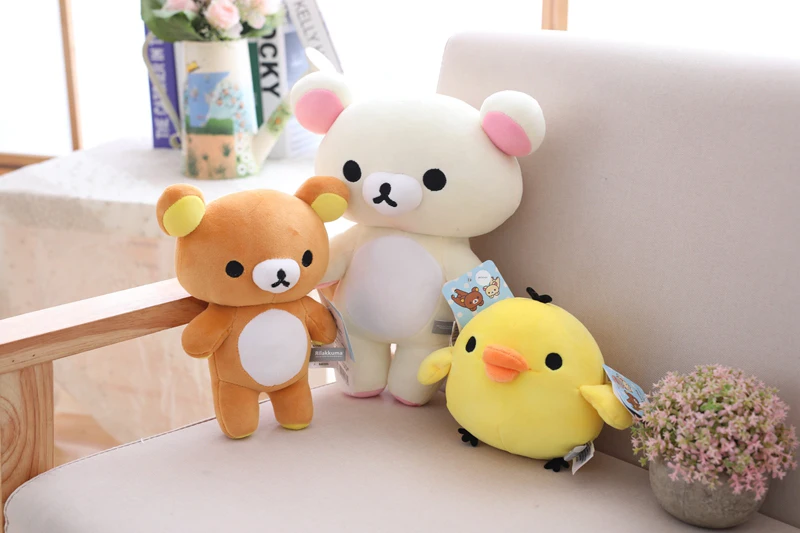 Rilakkuma плюшевые игрушки милые маленькие животные мягкий медведь диван подушка комната украшения подарок на день рождения подходит для детей