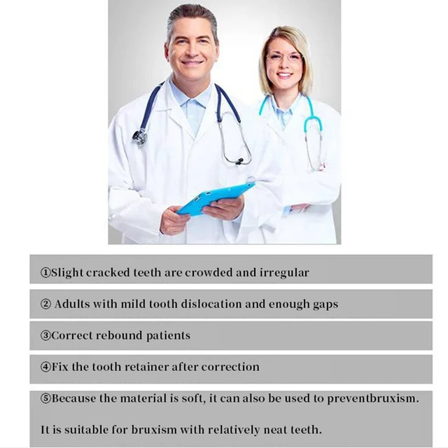 3 Stages  Orthodontic Teeth Corrector Braces Tooth Retainer Straighten Tools Teeth Capped Hygiene Corrector 5