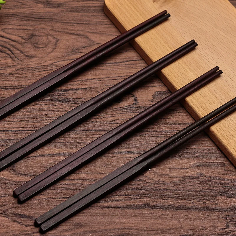 Красные деревянные палочки для еды домашняя посуда Детские Обучающие еды|wooden