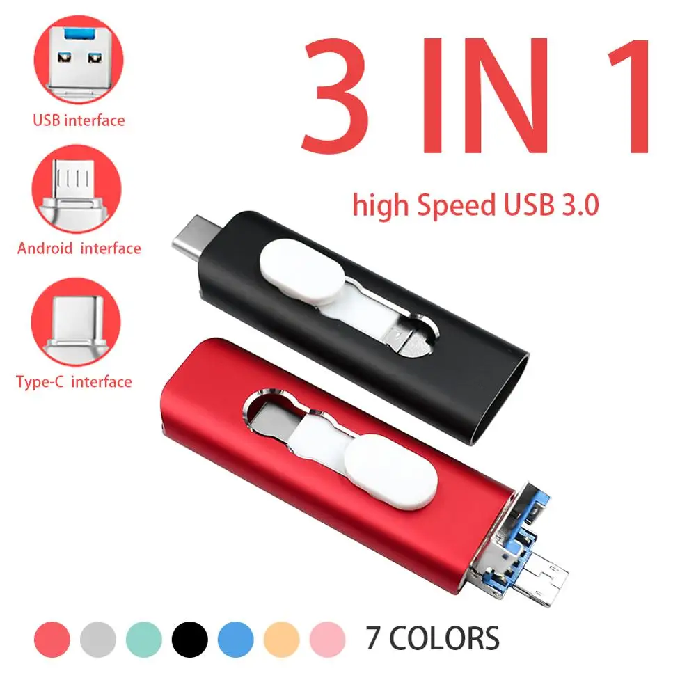 Usb-Stick Pen-Drive Type-C Usb-Memory 128GB Otg for Android 16GB 32GB 64GB 256GB