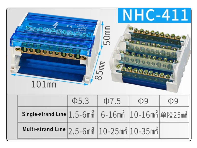 terminal, conector bonde do fio universal, trilho