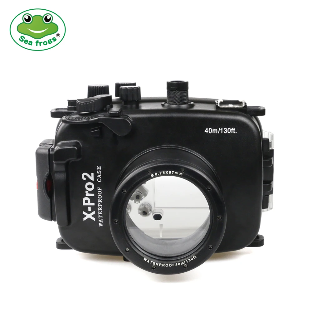 Custodia Rigida Impermeabile Per Fotocamera Subacquea Custodia Rigida Per Fujifilm Fuji X-Pro2 Xpro 2 Xpro2 Mark Ii Obiettivo Da 16-50Mm 35Mm