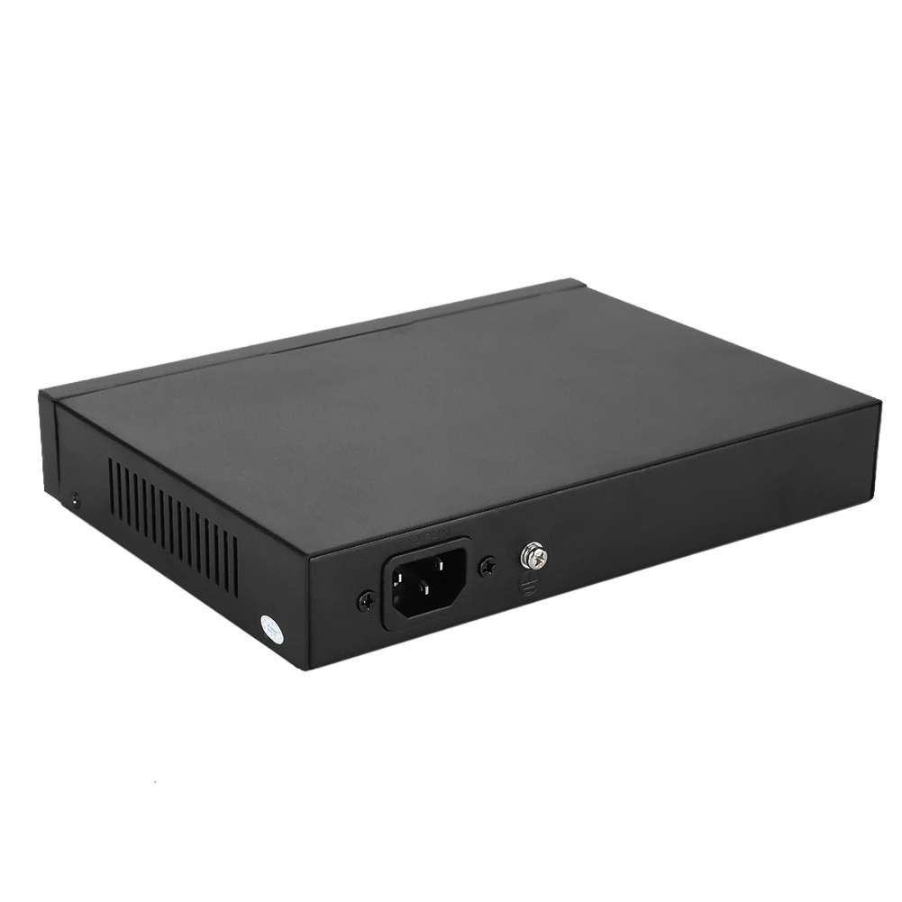 Встроенный 8+ 2 10-Порты и разъёмы мониторинга PoE коммутатор Gigabit Ethernet-коммутатор для IP Камера 110-240V для US/EU/AU/штепсельная вилка британского стандарта EG1010P-B