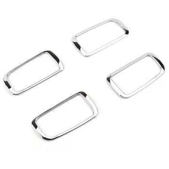 

for Mitsubishi Outlander 2014-2019 Chrome Inner Door Handle Catch Cover Bowl Cup Trim Decoration Car Styling