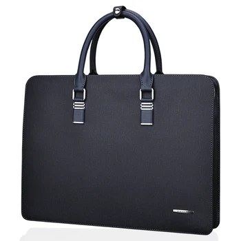 

Men Handbag Secret key Shoulder Package Business Affairs Computer Genuine briefcase messenger office bags for men leather laptop