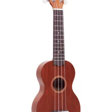 Mahalo MR1TBR-PK Укулеле с чехлом, струны Aquila, цвет Transparent Brown, обучающие материалы