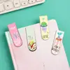 6 unidades/juego de 6 marcadores de dibujos animados de Sakura, marcador con imán Life Fresh, marcador magnético creativo para libros, suministros escolares Kawaii ► Foto 2/6
