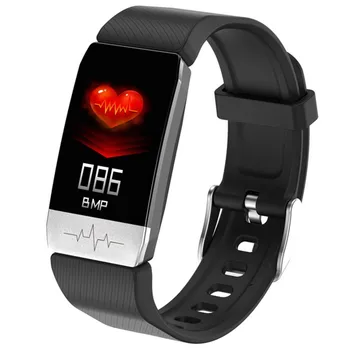 

T1 Thermometer Bracelet Health Monitor Smart Watch Sports Record Waterproof IP67 Smart Wristband