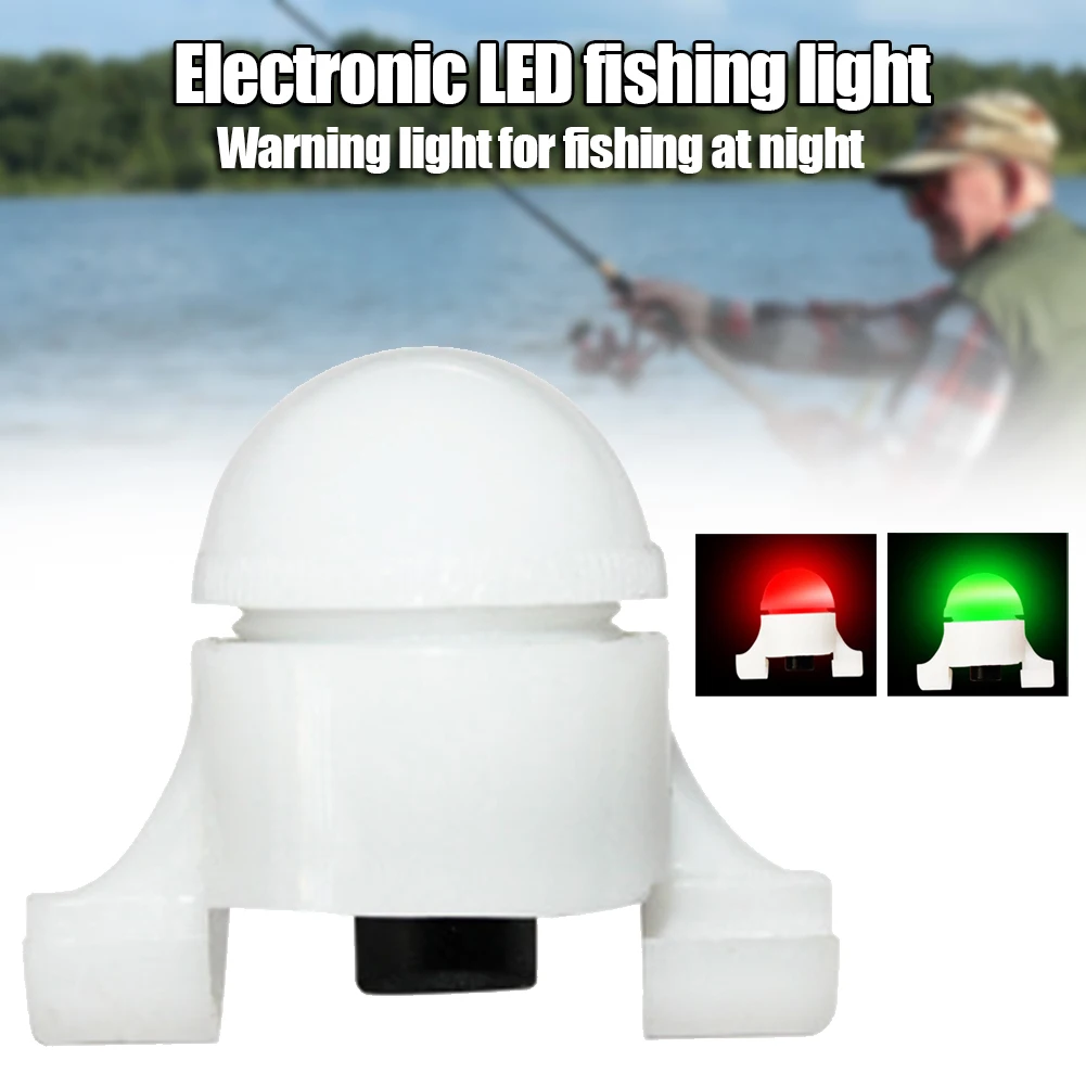 Electronic LED Fishing Lights Bite Alarms Alert Indicator Accessories for  Night Fishing Indicator Rod Recognition Gear