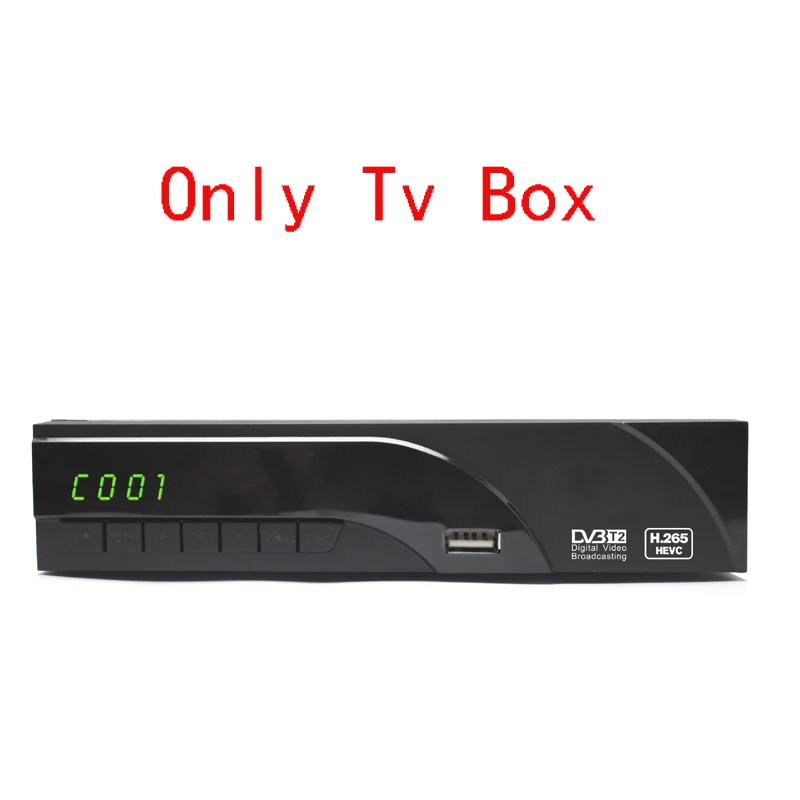 DVB-T2 цифровой ресивер поддерживает H.265/HEVC h265 Hevc Dvb t2 Youtube Dolby Ac3 Лидер продаж голландская Германия чешский и т. Д - Цвет: Only 1 Set Tv box