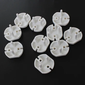 

10Pcs 2 Hole Sockets Cover Plugs Baby Electric Sockets Outlet Plug Kids Electrical Safety Protector Sockets Protection EU