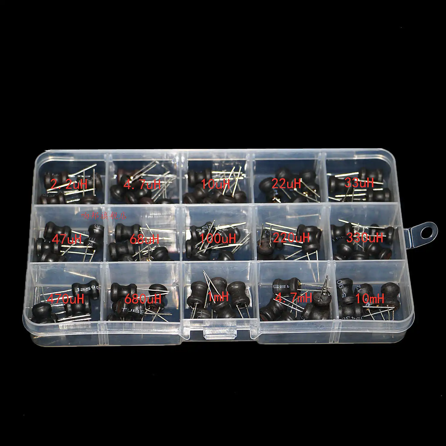 75Pcs/box 2.2uH-10mH 15Values x 5pcs 8*10mm Choke Inductors Assorted Kit inductor assortment kit