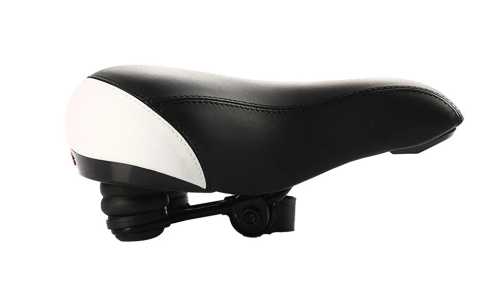 Bicycle Saddle with Tail Light Thicken Breathable Widen MTB Bike Saddles Soft Comfortable Bike Hollow Cycling Bicycle Saddle