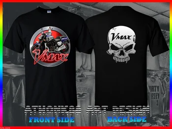 

2019 New Arrival Men'S Fashion Japanese Motorcycle VMAX SPORTER HERITAGE MOTORCYCLE T-SHIRT BIKER TEE SHIRT Brand New T-Shirts