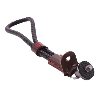 

Leather Sling Adjustable Protection Hand Strap Handheld Gimbal Accessories Wrist Belt Lanyard With Base Camera For OSMO Mobile 3