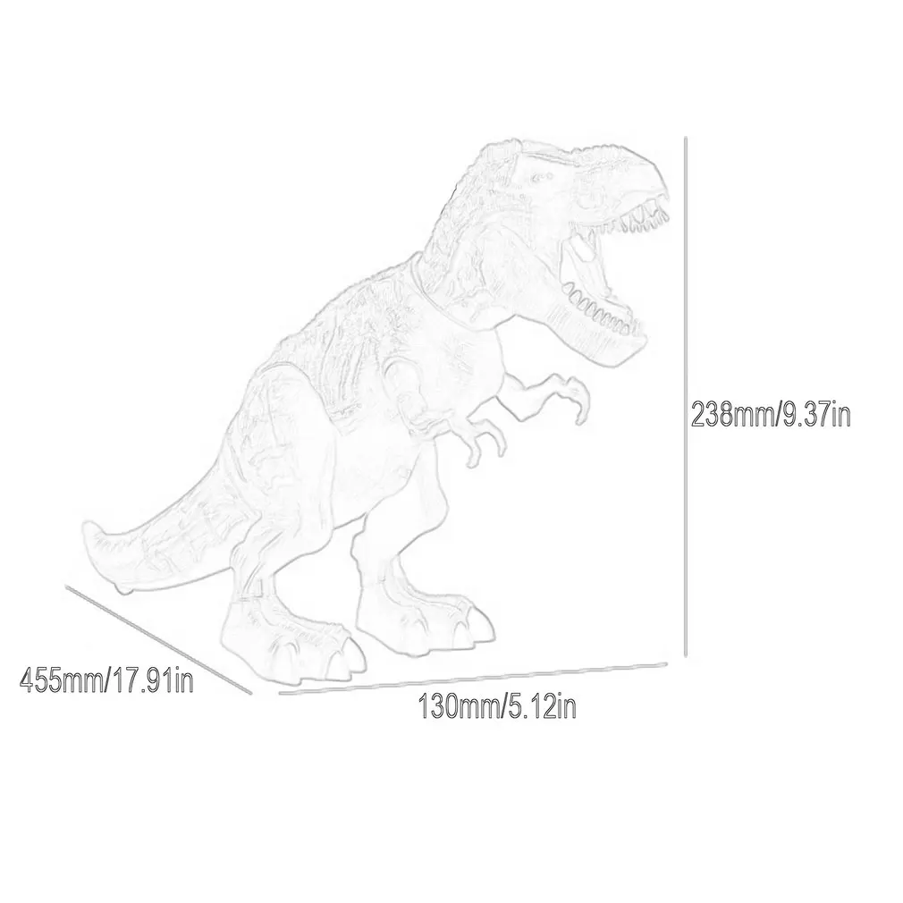 Электрический спрей Lay Egg Tyrannosaurus движущиеся ходячие яйца Укладка динозавра игрушка звуковой светильник имитация животного модель детских игрушек