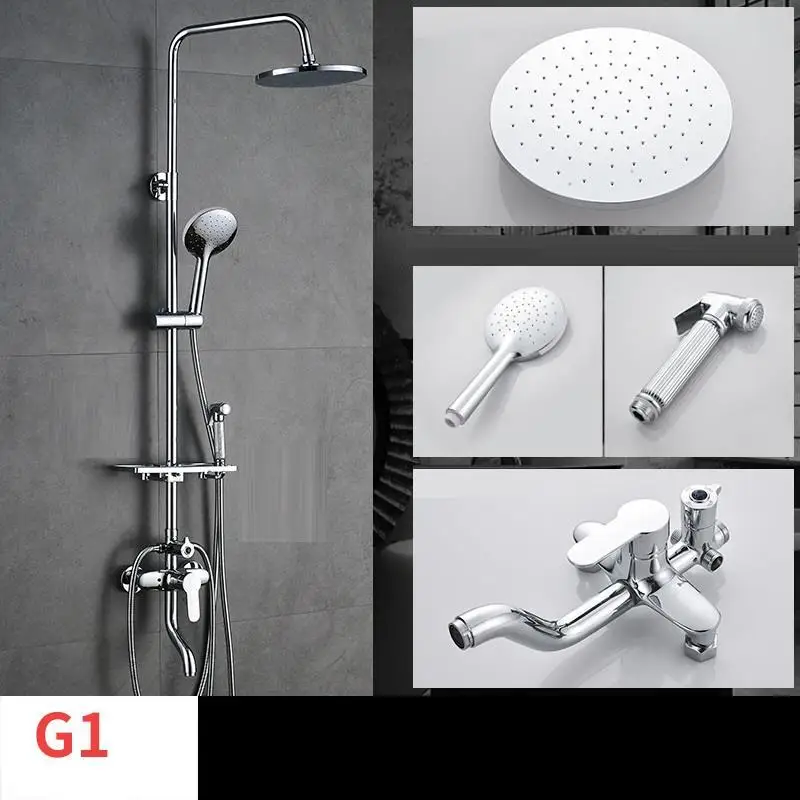 Dusche Duschsystem Regadera панель Regendouche Preto Painel Doccia Eletrico Ducha Chuveiro Do Banheiro душ для ванной комнаты - Цвет: Number 20